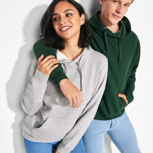 Sudadera con capucha unisex.