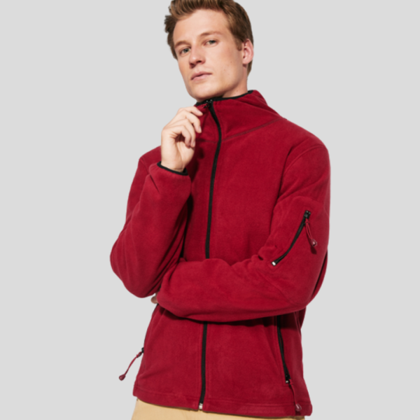 Chaqueta micropolar para deporte al aire libre. Hombre. Chaqueta Luciane